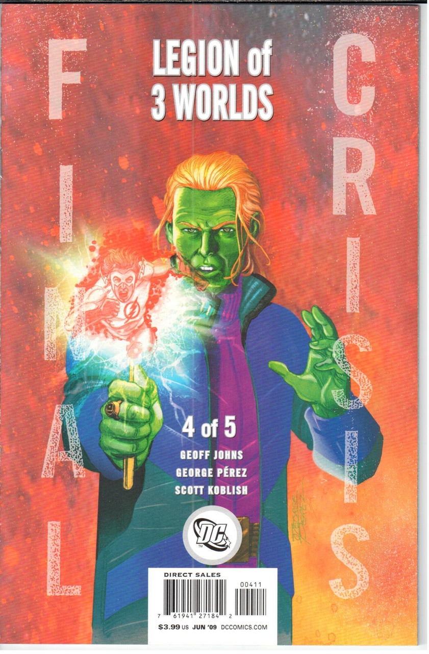 Final Crisis Legion 3 Worlds #4 NM- 9.2