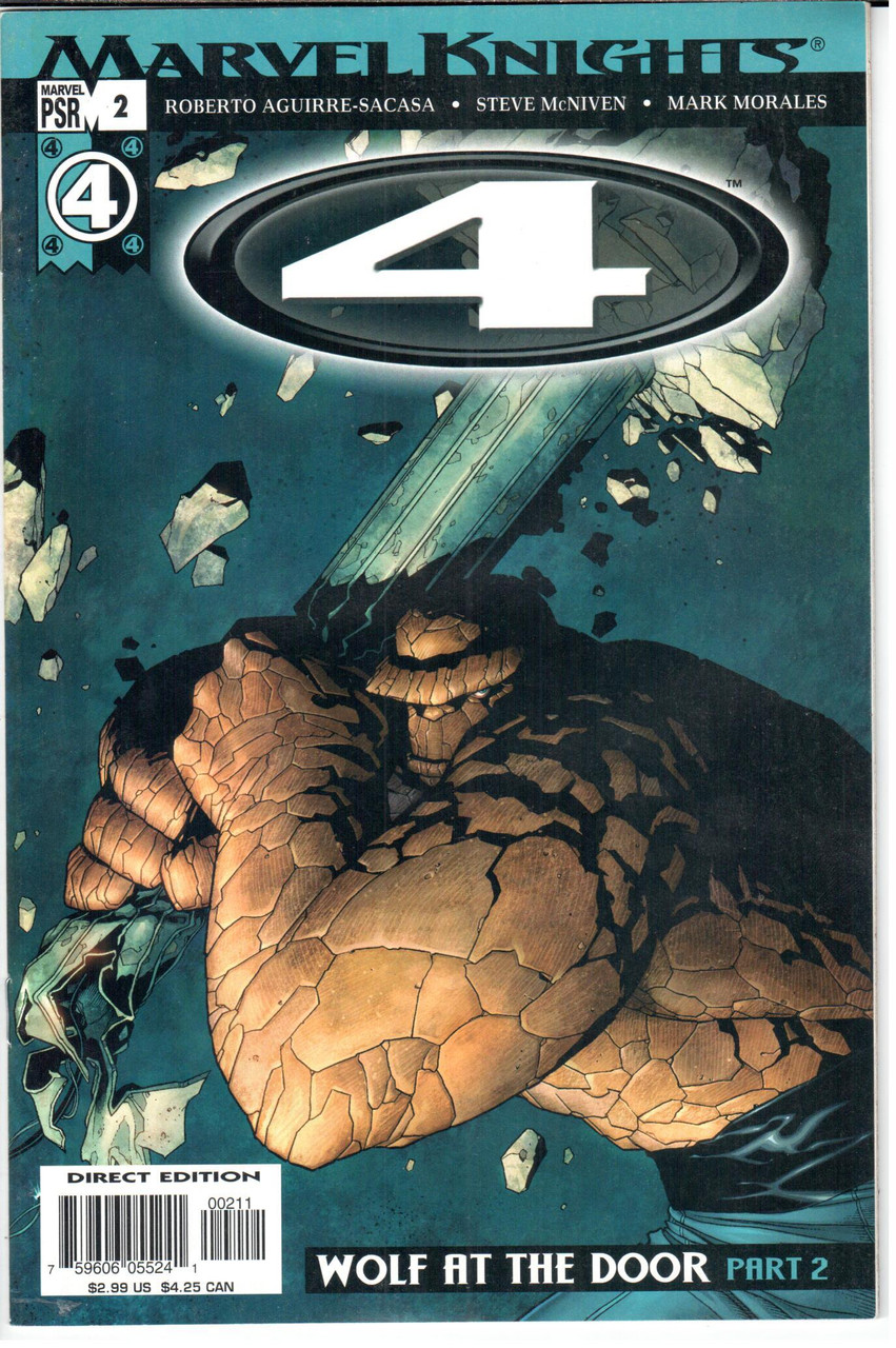 Marvel Knights Fantastic Four 4 (2004 Series) #2 NM- 9.2