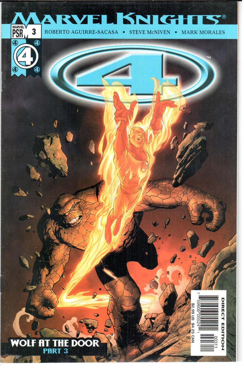 Marvel Knights Fantastic Four 4 (2004 Series) #3 NM- 9.2