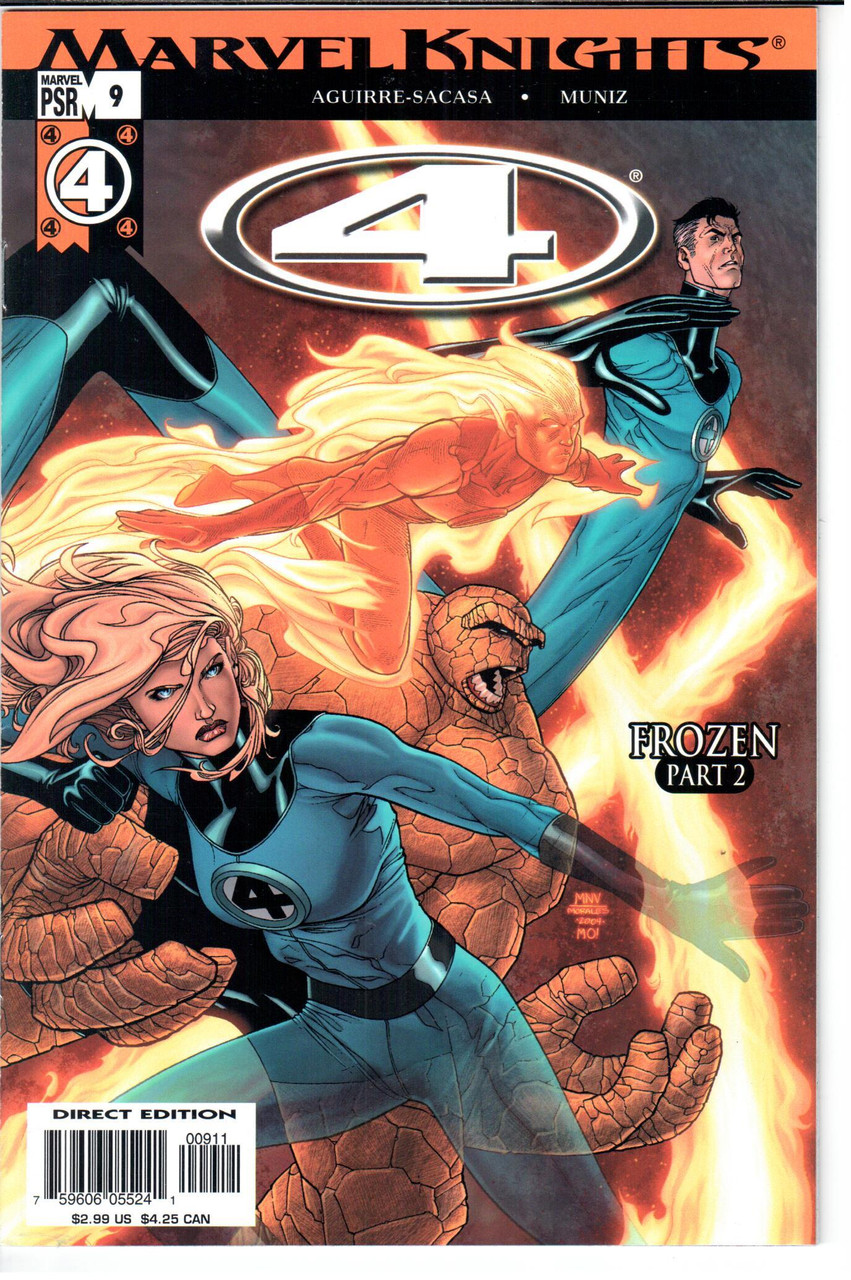 Marvel Knights Fantastic Four 4 (2004 Series) #9 NM- 9.2