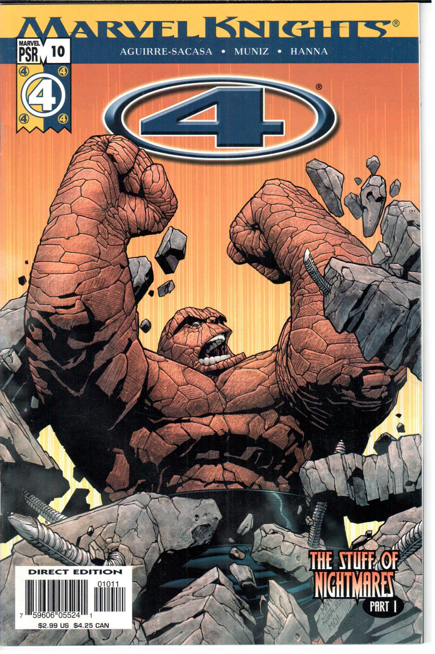 Marvel Knights Fantastic Four 4 (2004 Series) #10 NM- 9.2