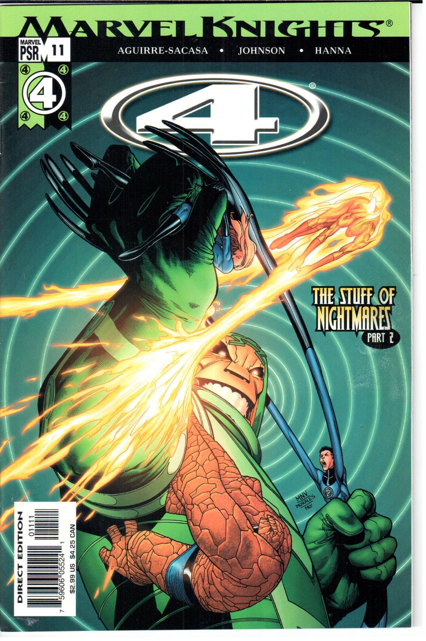 Marvel Knights Fantastic Four 4 (2004 Series) #11 NM- 9.2