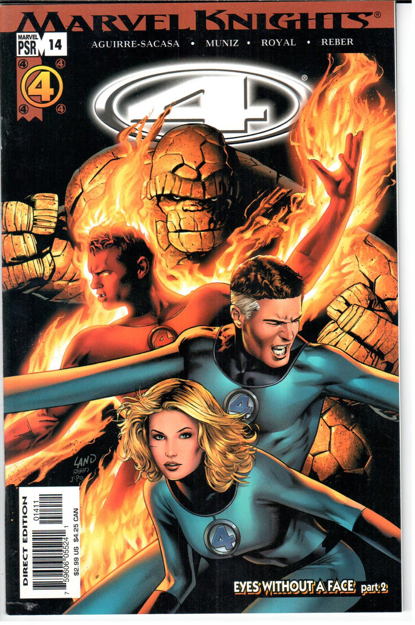 Marvel Knights Fantastic Four 4 (2004 Series) #14 NM- 9.2