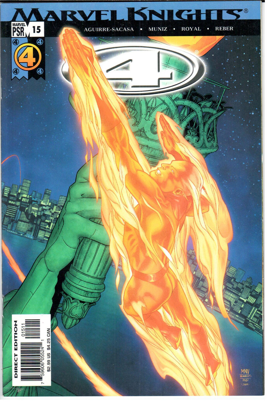 Marvel Knights Fantastic Four 4 (2004 Series) #15 NM- 9.2