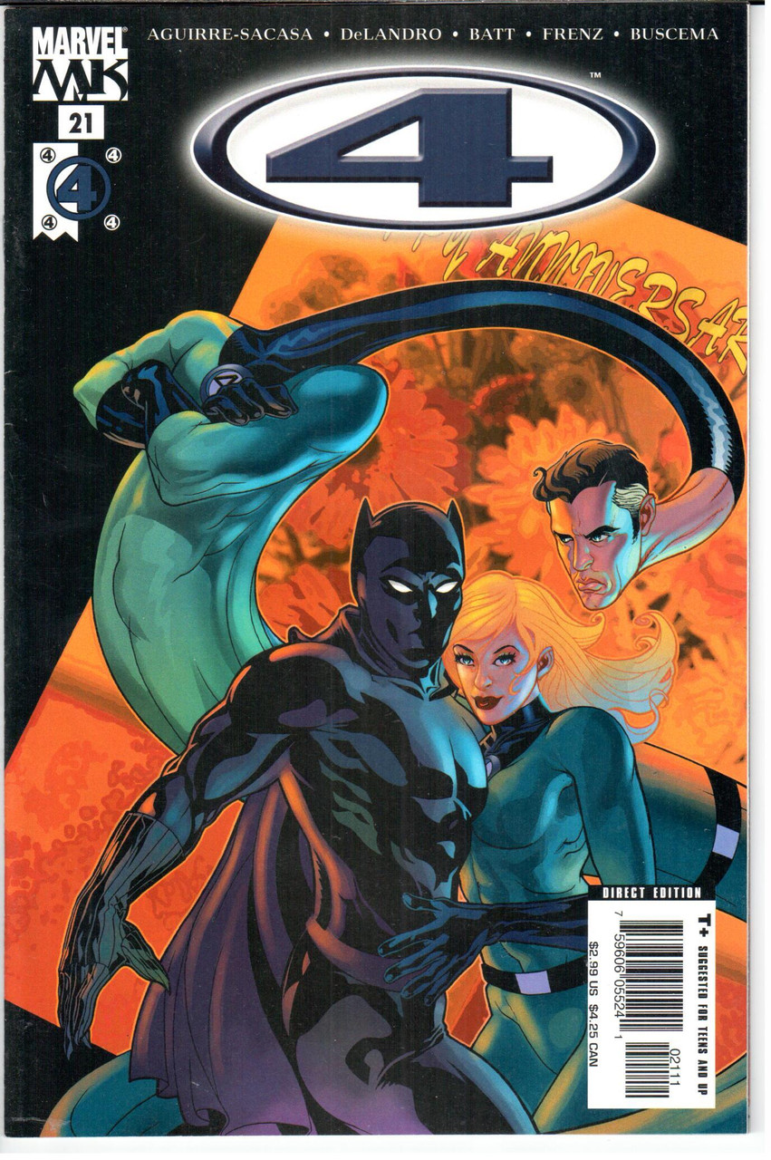 Marvel Knights Fantastic Four 4 (2004 Series) #21 NM- 9.2