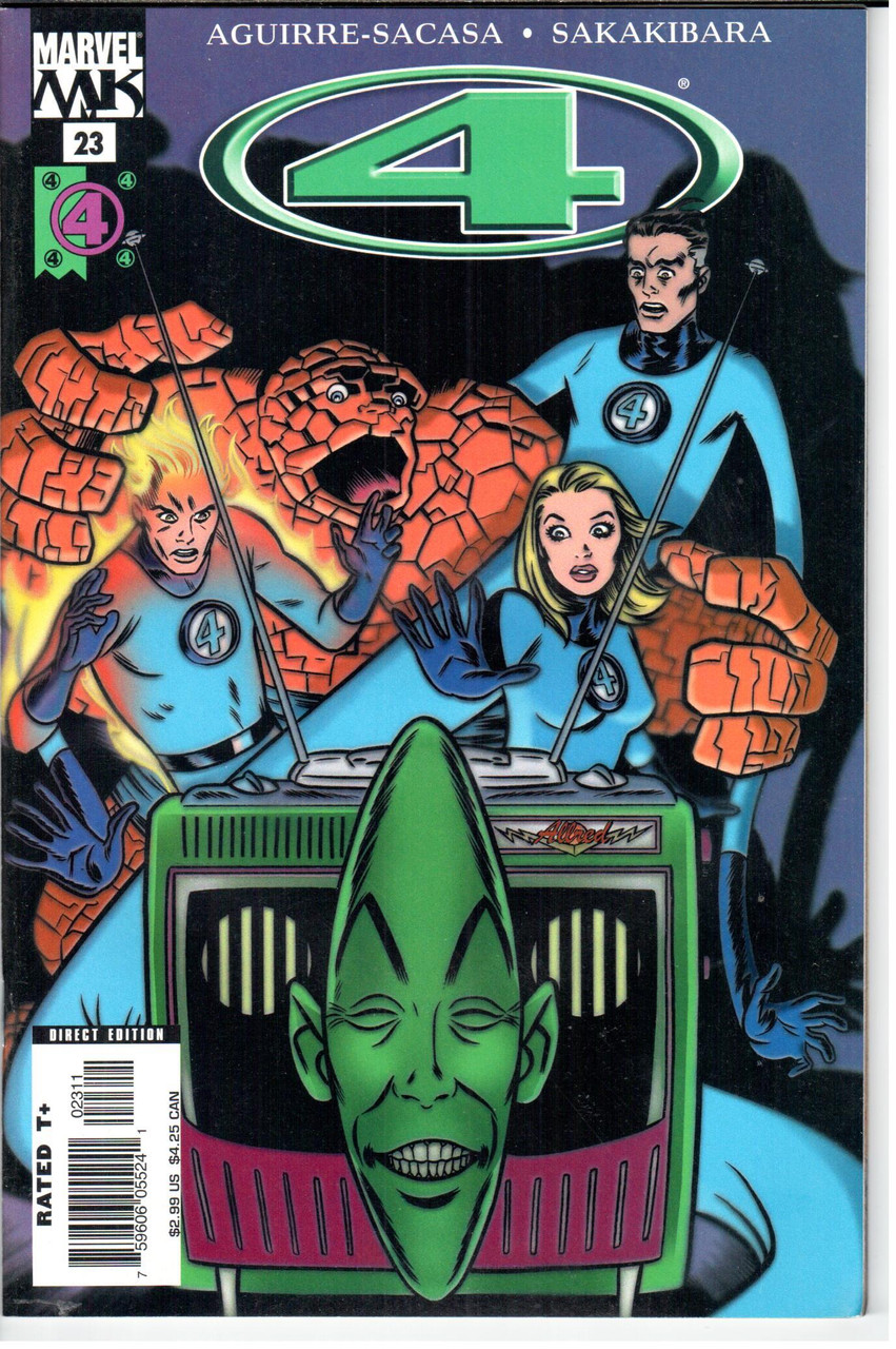 Marvel Knights Fantastic Four 4 (2004 Series) #23 NM- 9.2