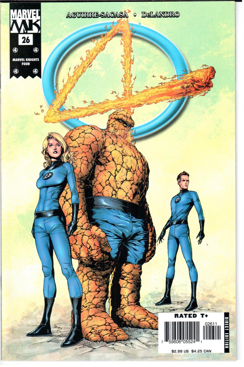 Marvel Knights Fantastic Four 4 (2004 Series) #26 NM- 9.2