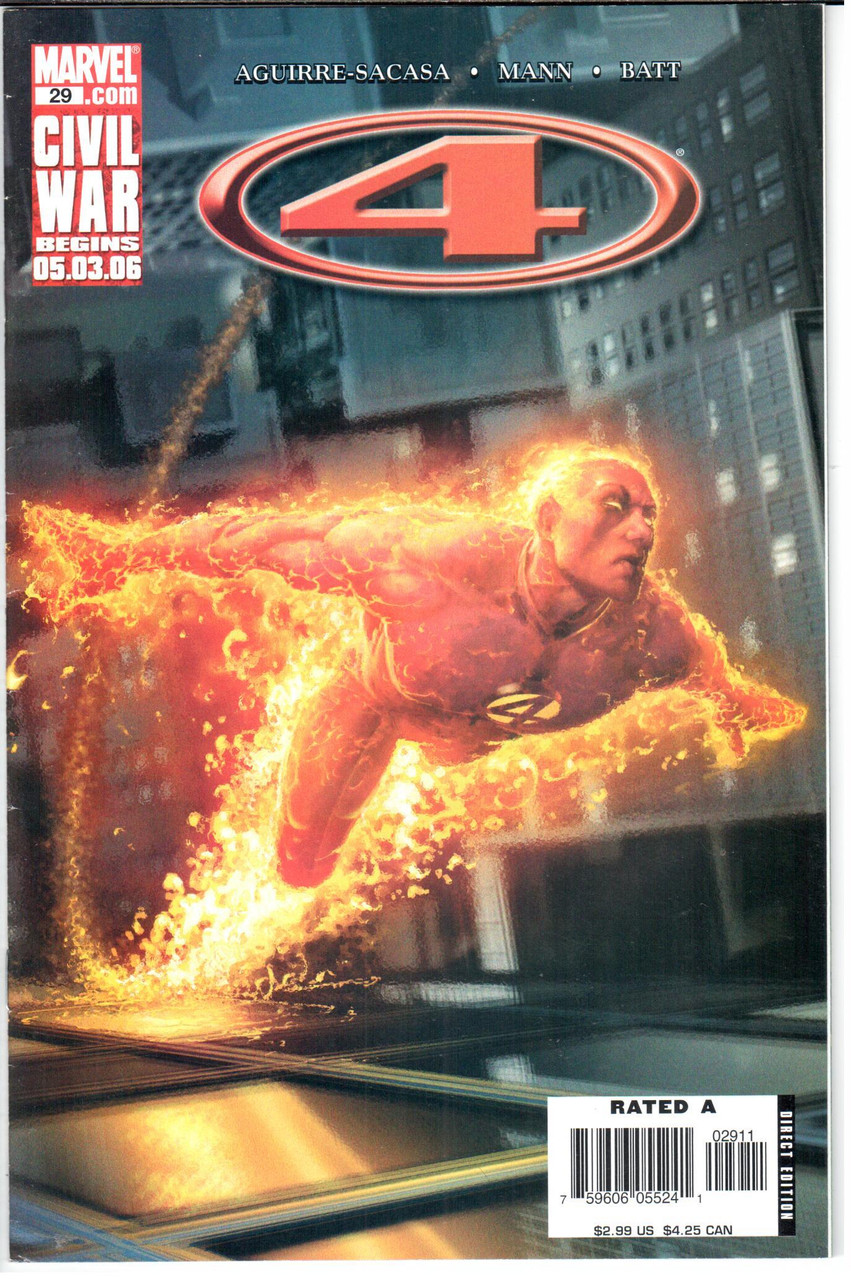Marvel Knights Fantastic Four 4 (2004 Series) #29 NM- 9.2