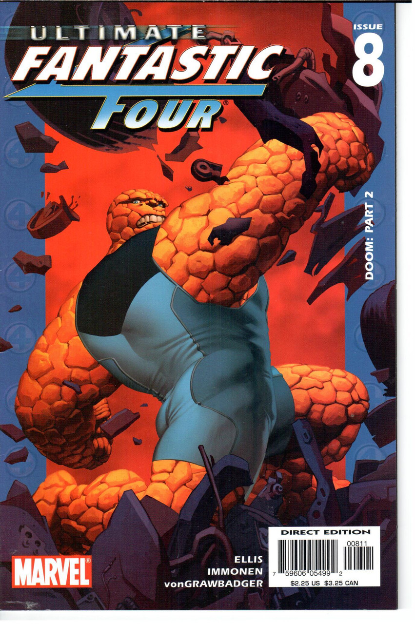 Ultimate Fantastic Four (2004 Series) #8 NM- 9.2