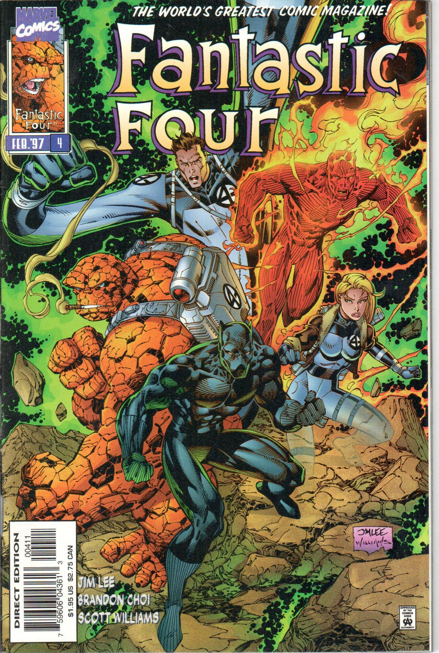 Fantastic Four (1996 Series) #4A #420 NM- 9.2