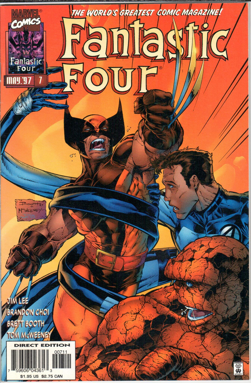 Fantastic Four (1996 Series) #7 #423 NM- 9.2