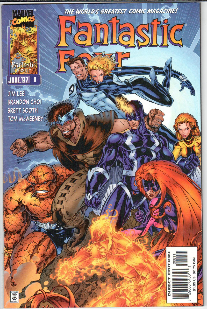 Fantastic Four (1996 Series) #8 #424 NM- 9.2