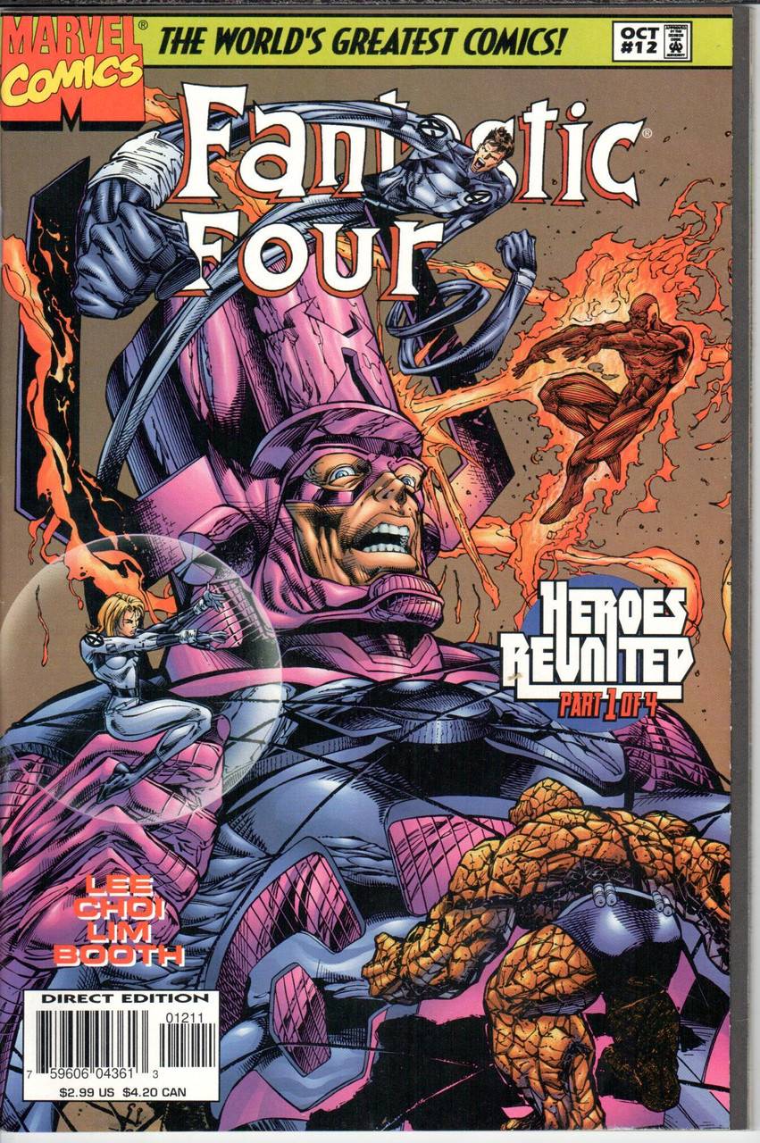 Fantastic Four (1996 Series) #12 #428 NM- 9.2