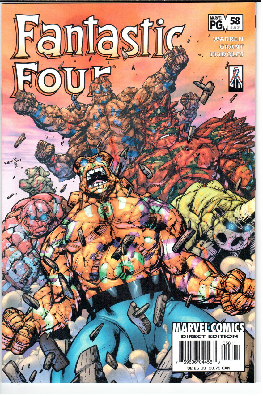 Fantastic Four (1998 Series) #58 #487 NM- 9.2