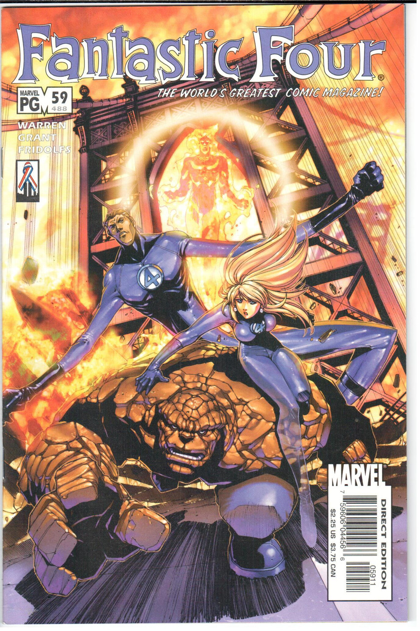 Fantastic Four (1998 Series) #59 #488 NM- 9.2