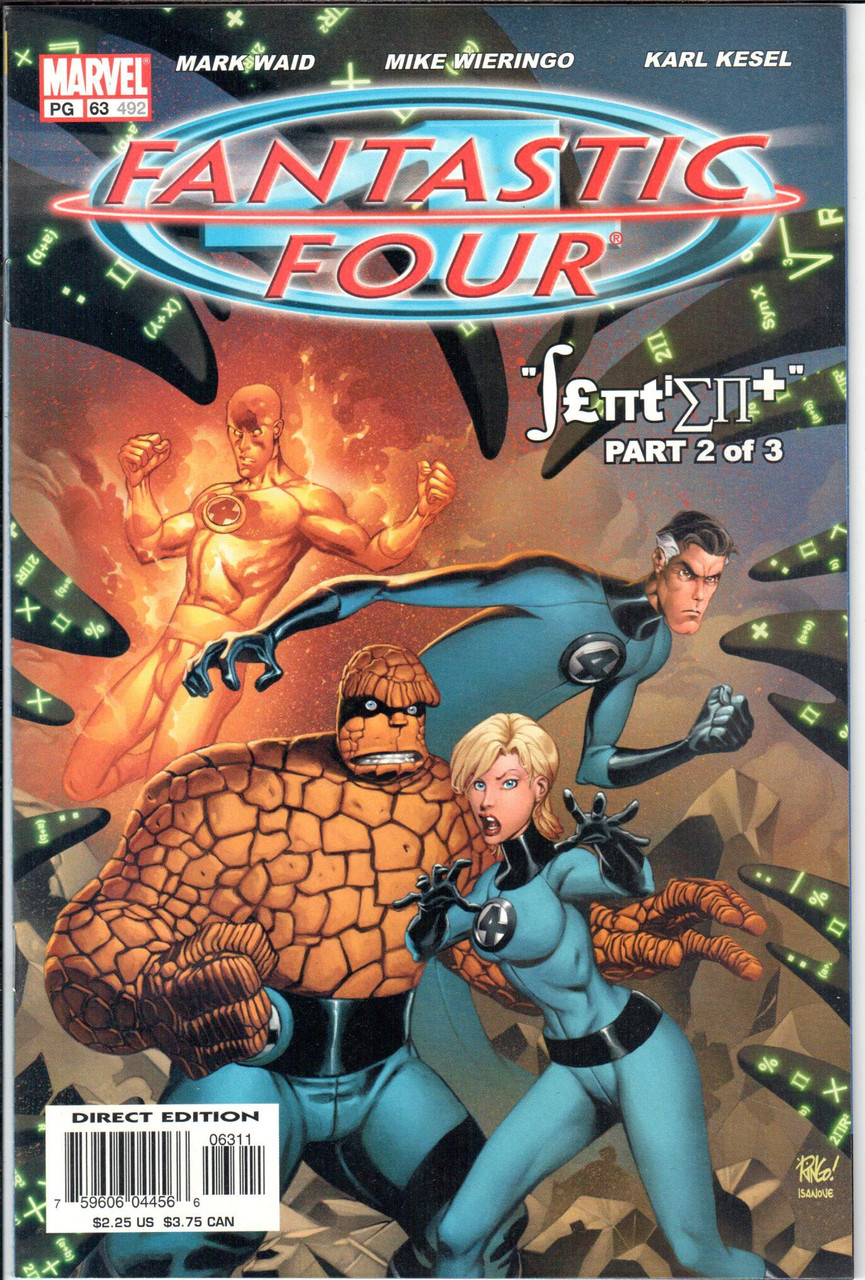 Fantastic Four (1998 Series) #63 #492 NM- 9.2