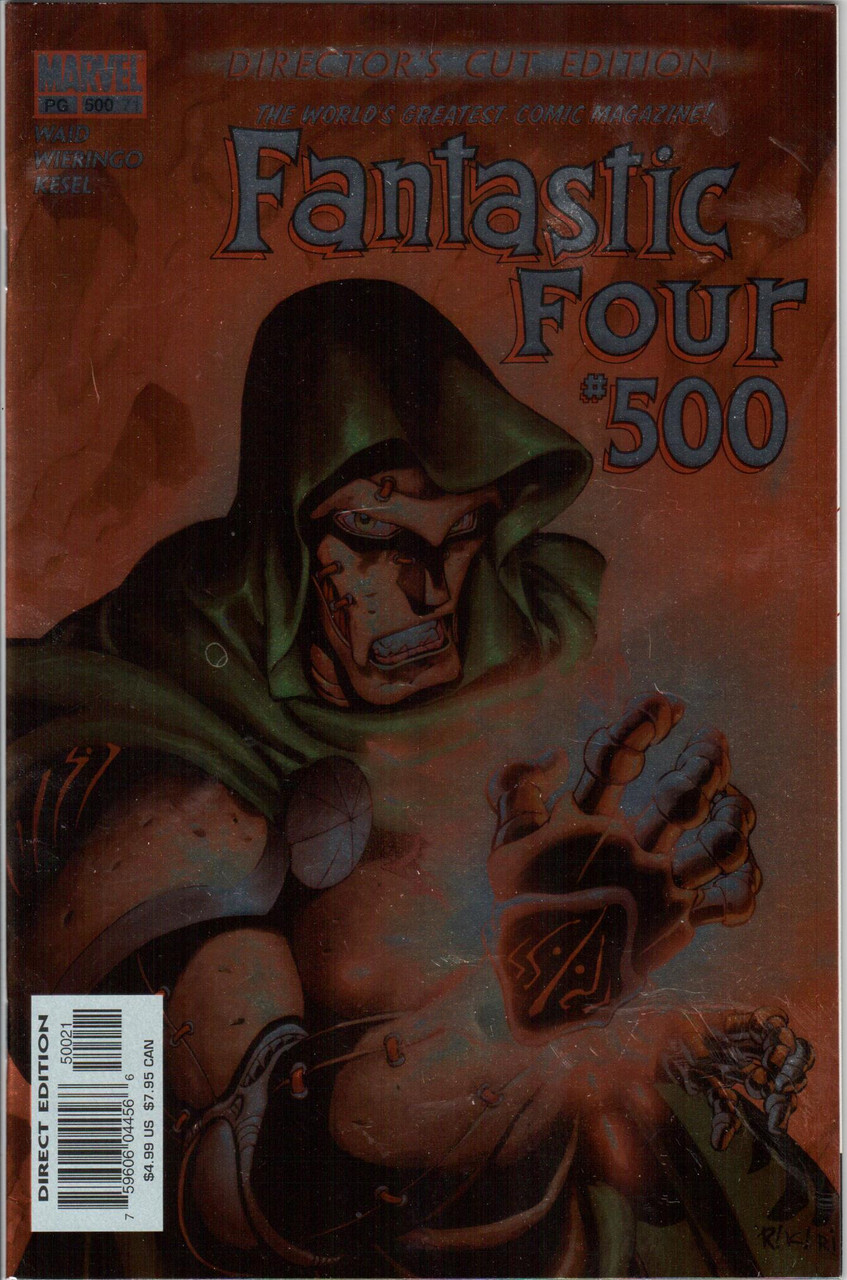 Fantastic Four (1998 Series) #71 Director's Cut #500 NM- 9.2