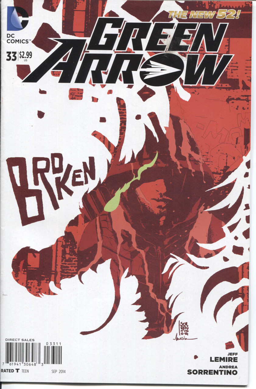 Green Arrow (2010 Series) #33 NM- 9.2