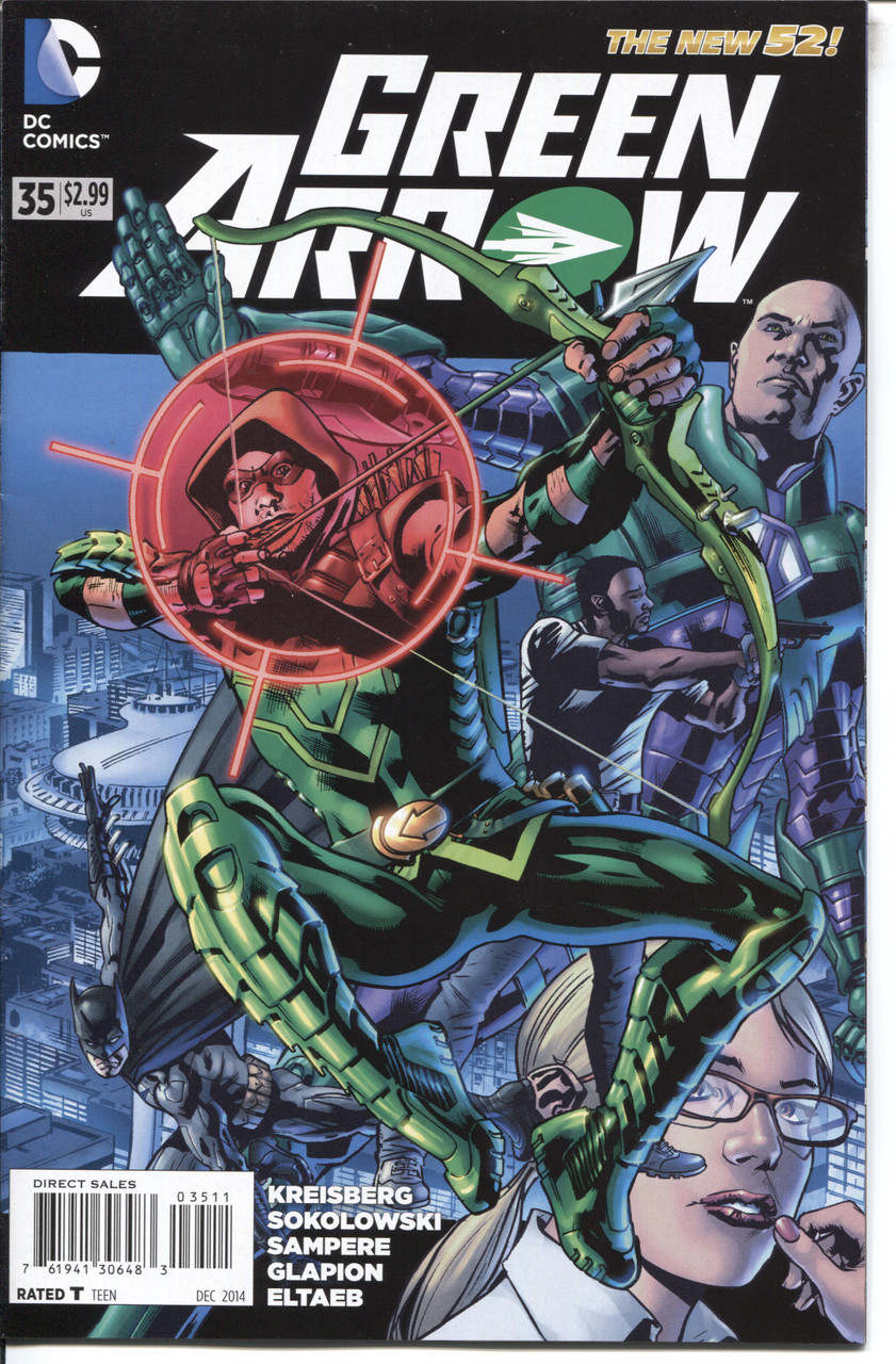 Green Arrow (2010 Series) #35 NM- 9.2