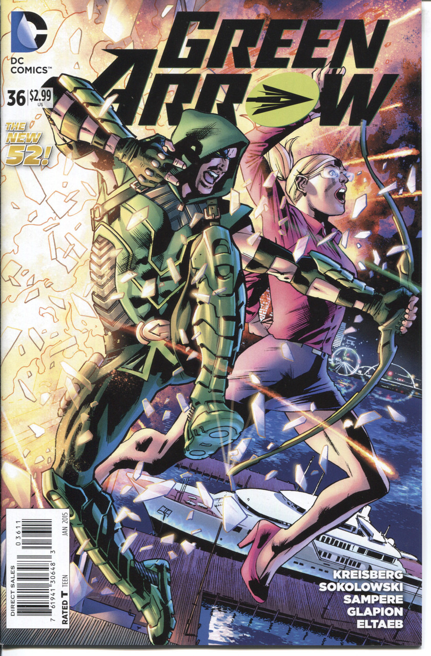 Green Arrow (2010 Series) #36 NM- 9.2
