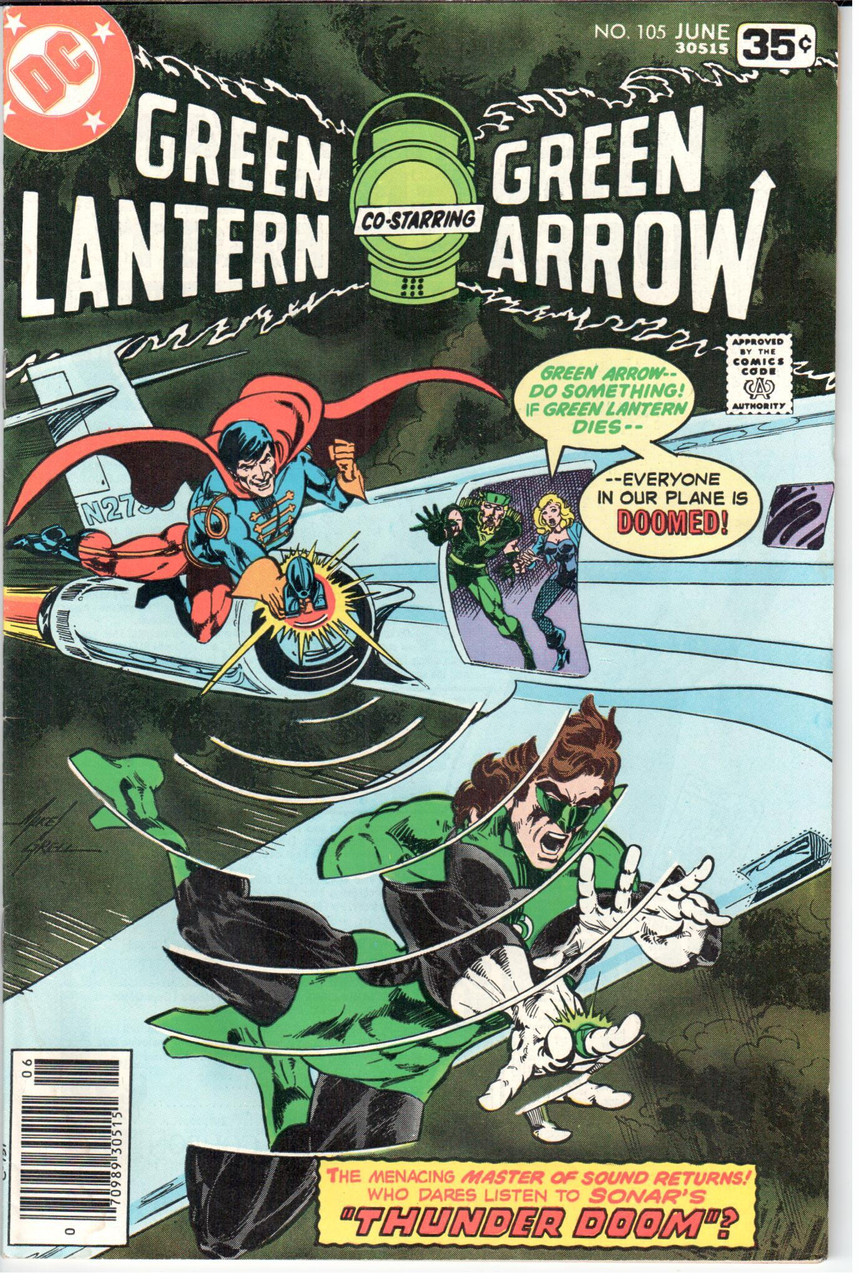 Green Lantern (1960 Series) #105 Newsstand FN+ 6.5