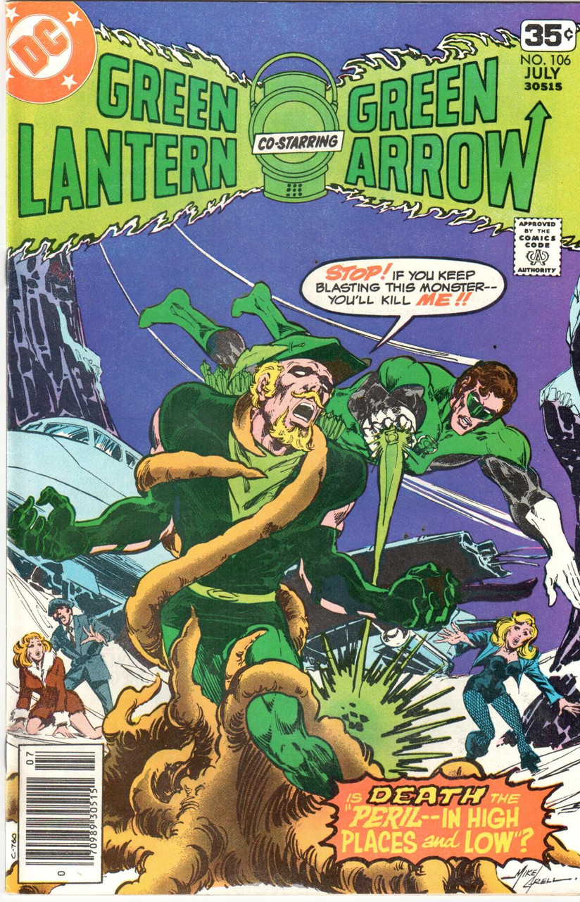 Green Lantern (1960 Series) #106 Newsstand VF- 7.5