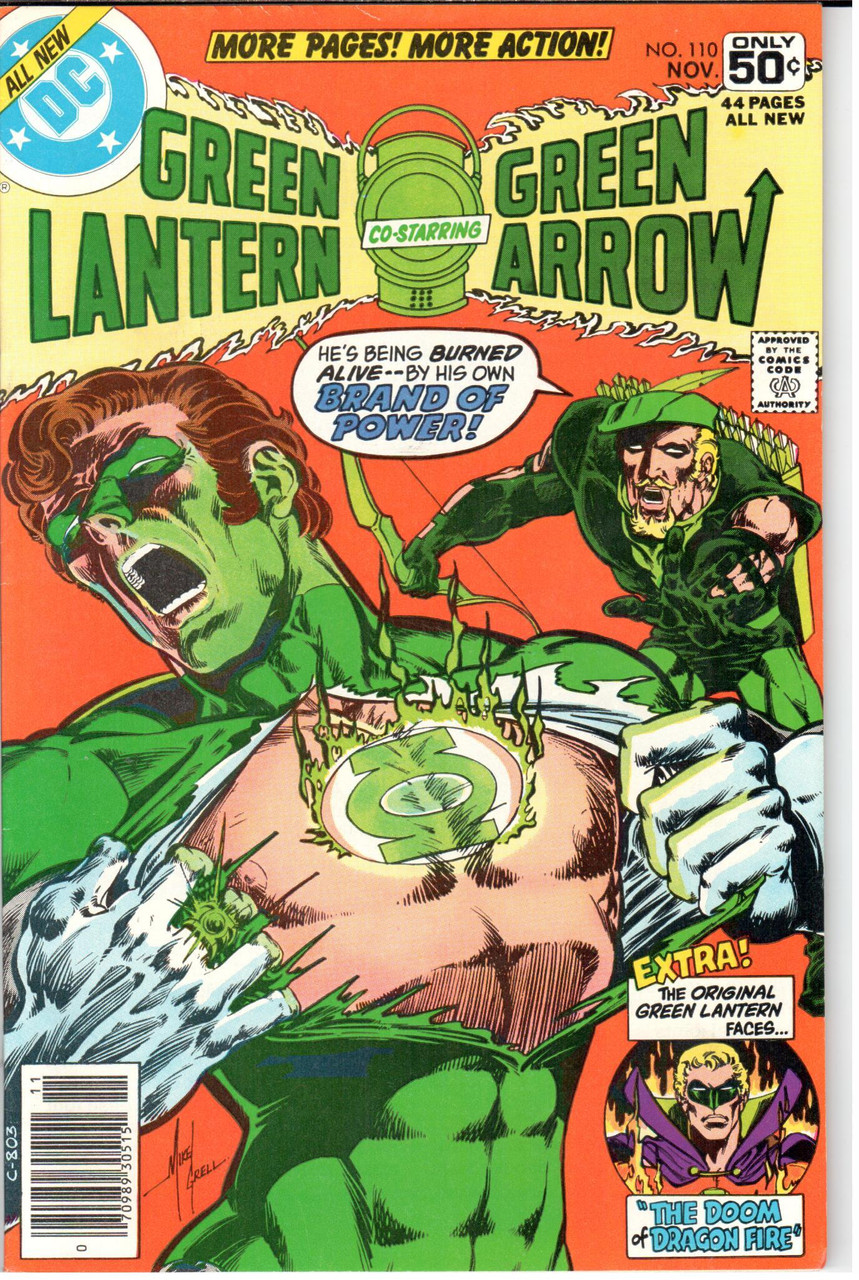 Green Lantern (1960 Series) #110 Newsstand VF- 7.5