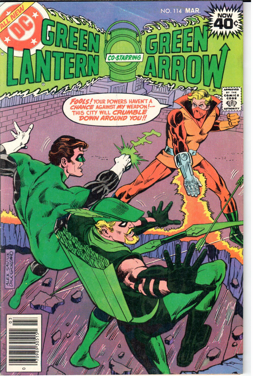Green Lantern (1960 Series) #114 Newsstand FN/VF 7.0