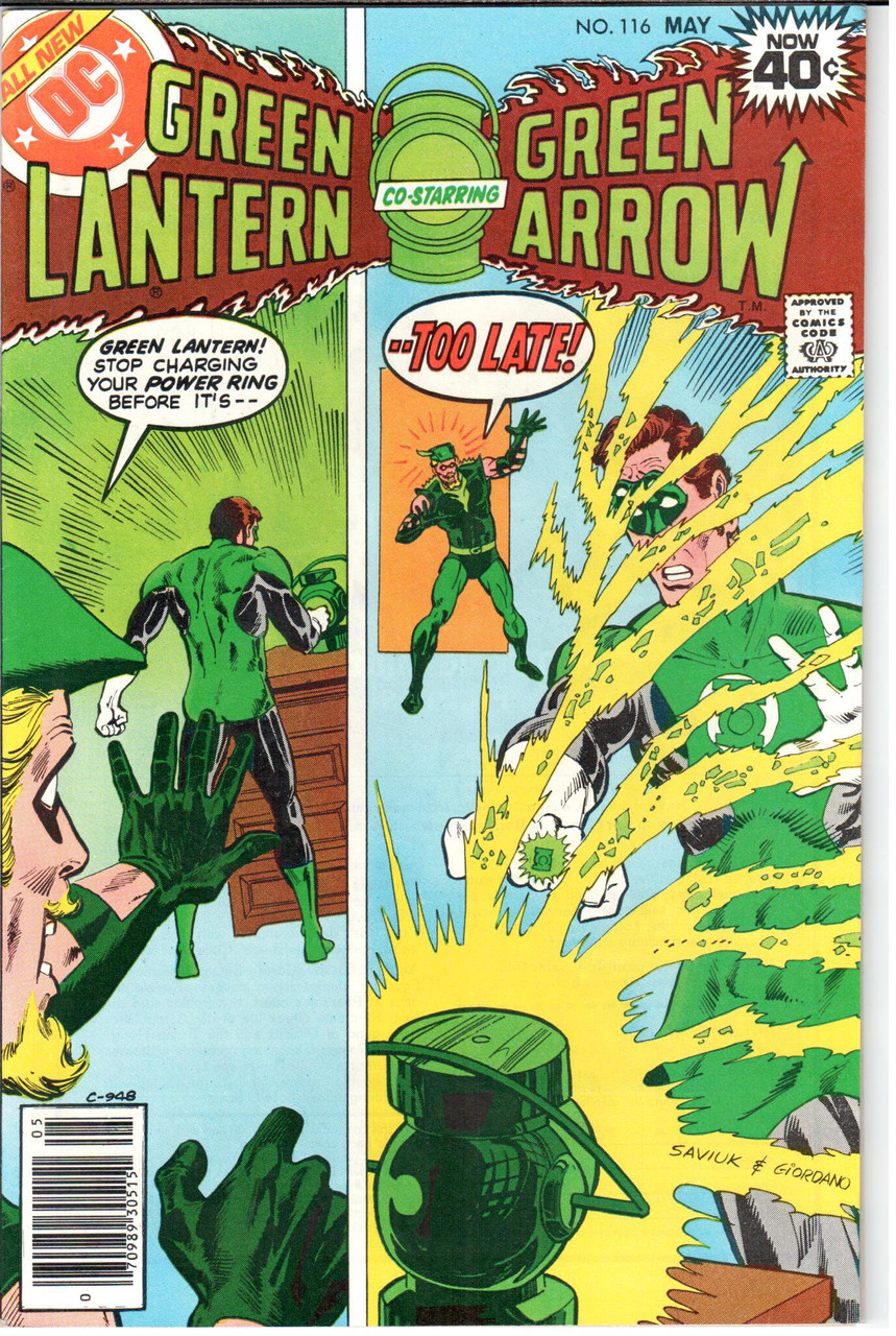 Green Lantern (1960 Series) #116 Newsstand NM- 9.2