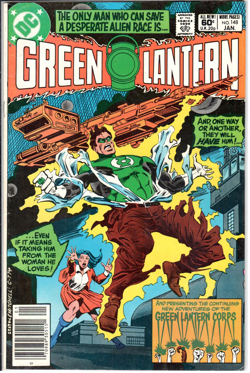 Green Lantern (1960 Series) #148 Newsstand VF- 7.5