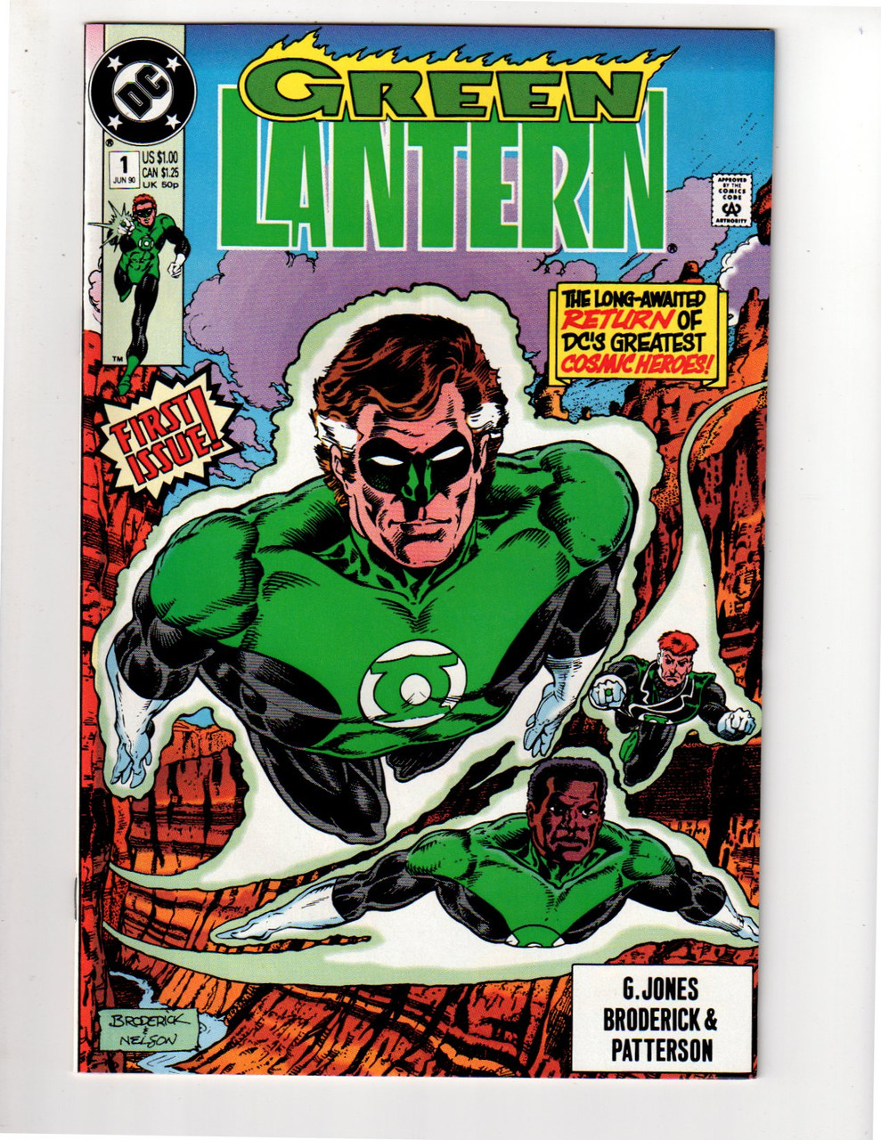 Green Lantern (1990 Series) #1 NM- 9.2