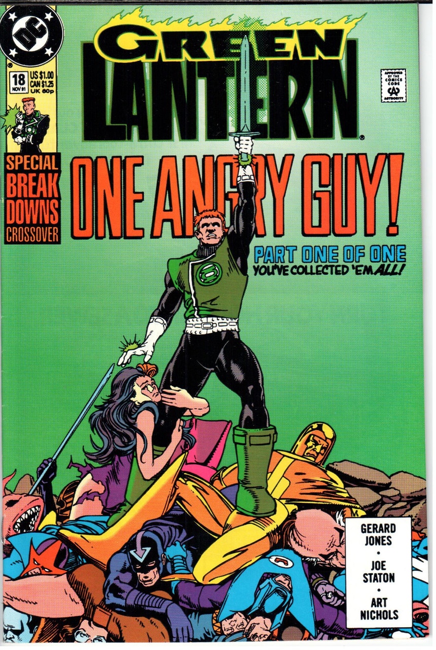 Green Lantern (1990 Series) #18 NM- 9.2