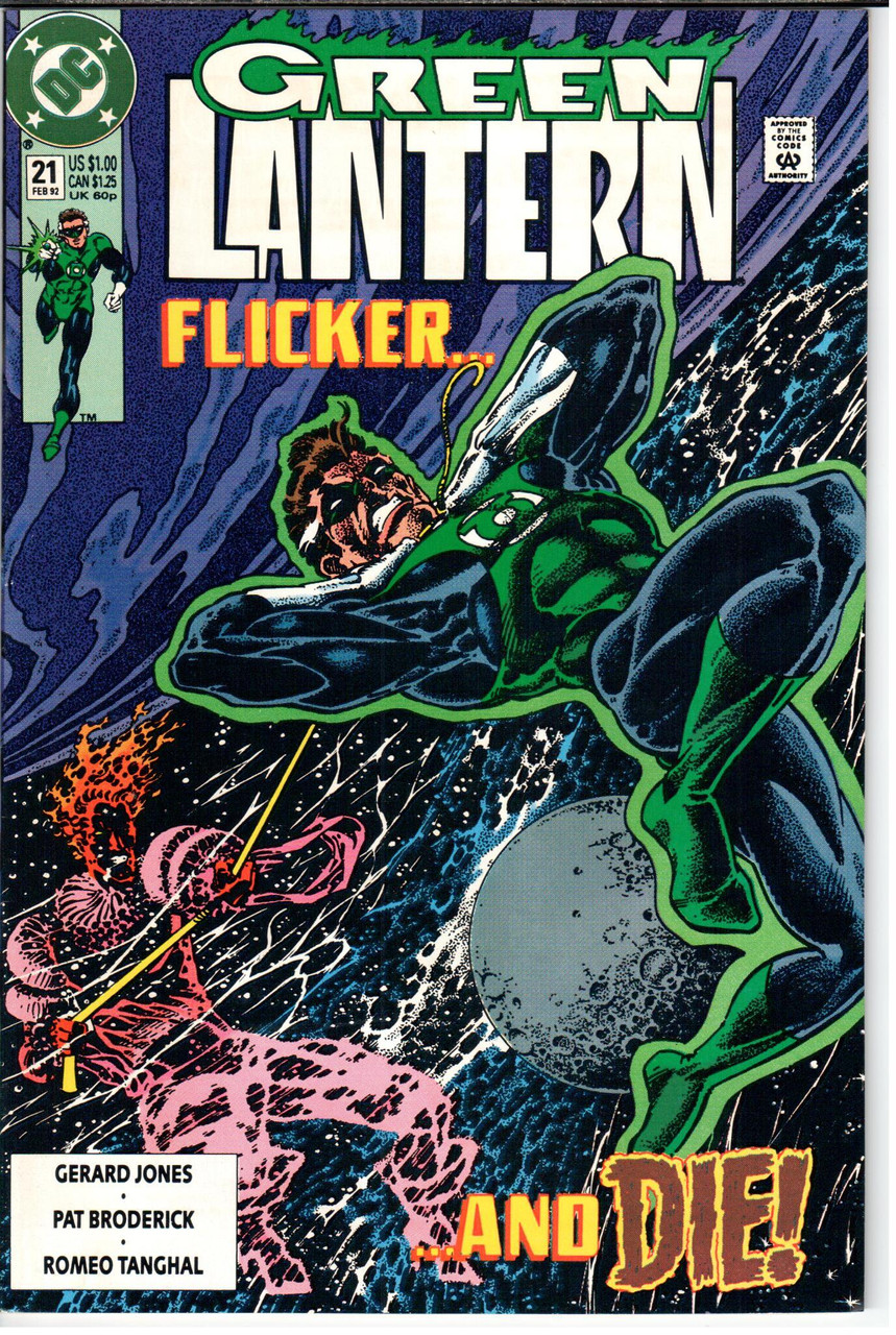 Green Lantern (1990 Series) #21 NM- 9.2