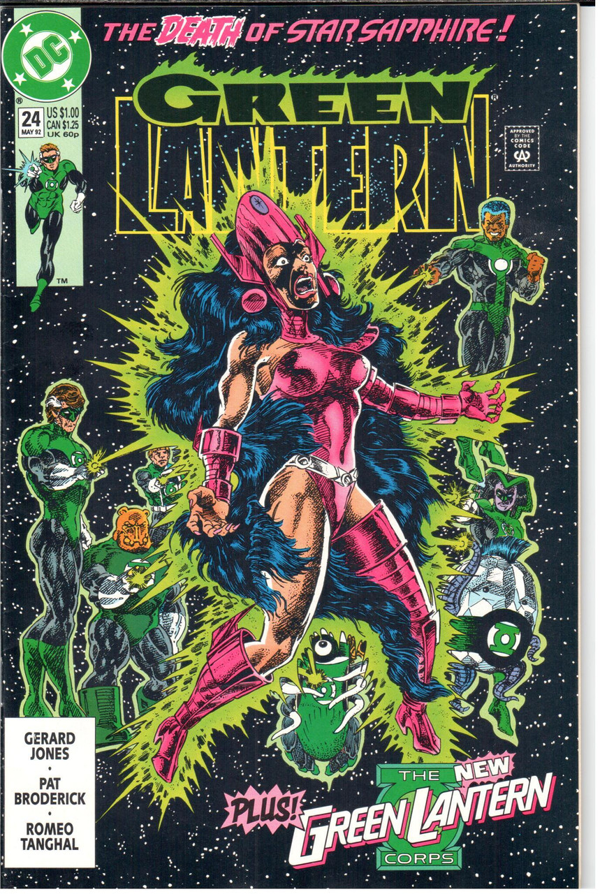 Green Lantern (1990 Series) #24 NM- 9.2