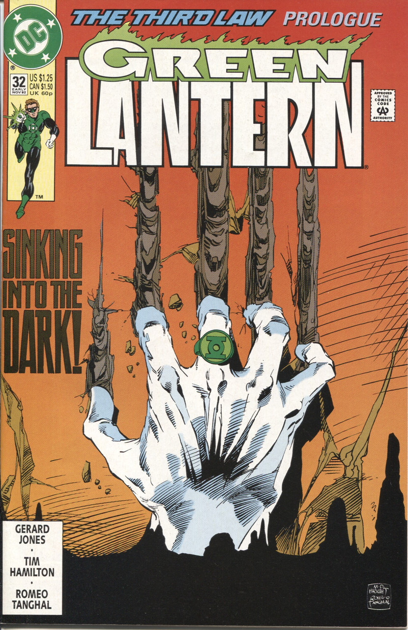 Green Lantern (1990 Series) #32 NM- 9.2