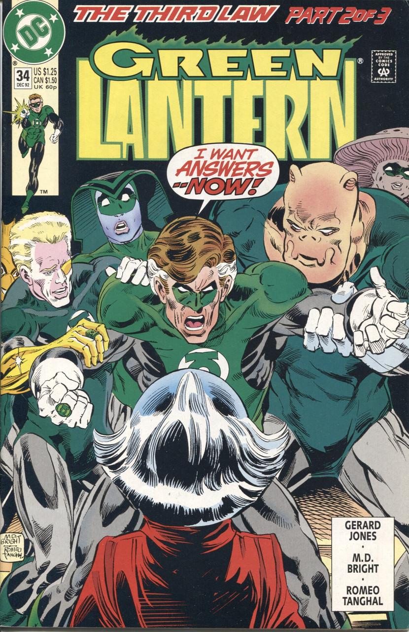 Green Lantern (1990 Series) #34 NM- 9.2