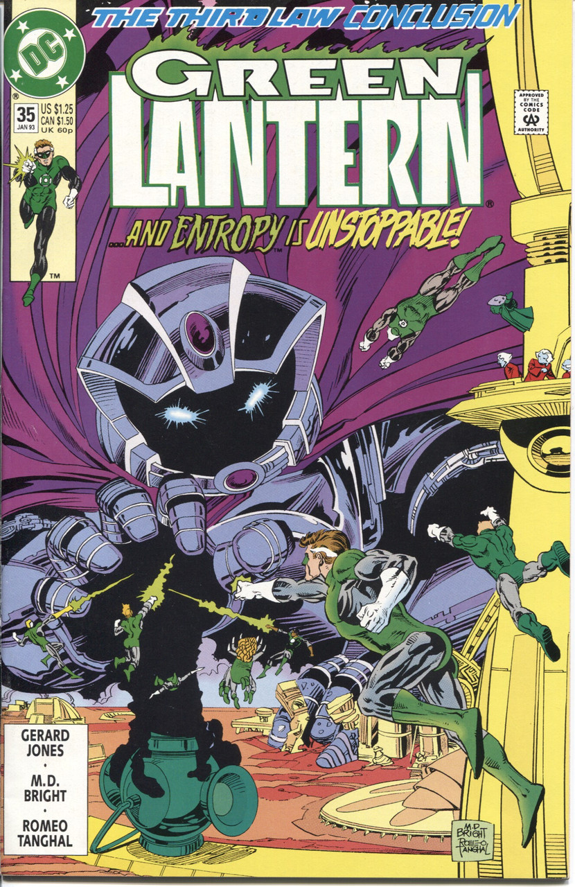 Green Lantern (1990 Series) #35 NM- 9.2