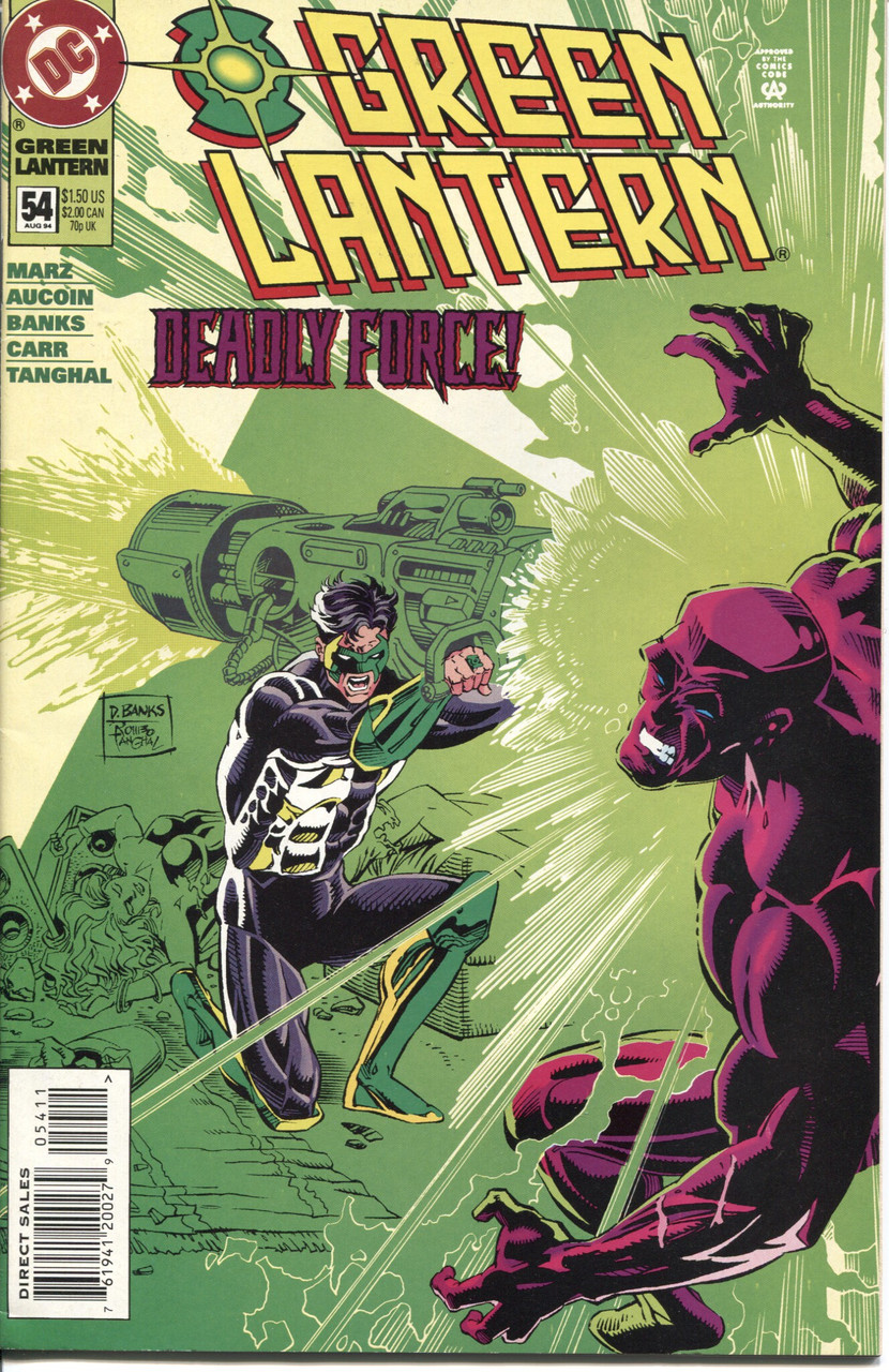 Green Lantern (1990 Series) #54 Newsstand NM- 9.2