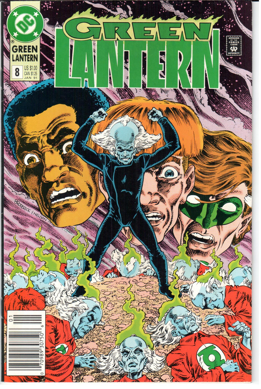 Green Lantern (1990 Series) #8 Newsstand NM- 9.2