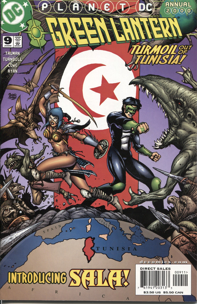 Green Lantern (1990 Series) #9 Annual NM- 9.2