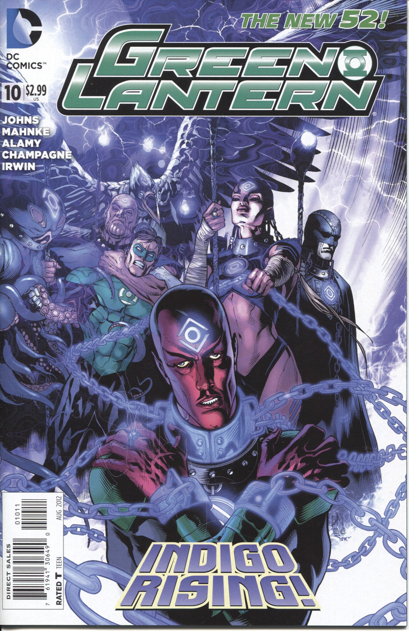 Green Lantern (2011 Series) #10 NM- 9.2