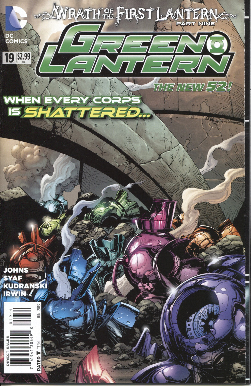 Green Lantern (2011 Series) #19 NM- 9.2