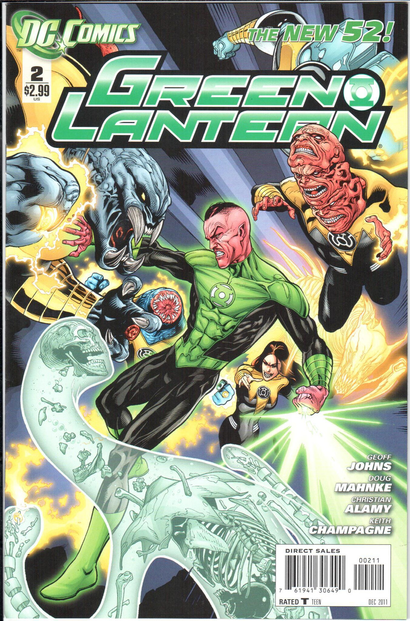 Green Lantern (2011 Series) #2 NM- 9.2