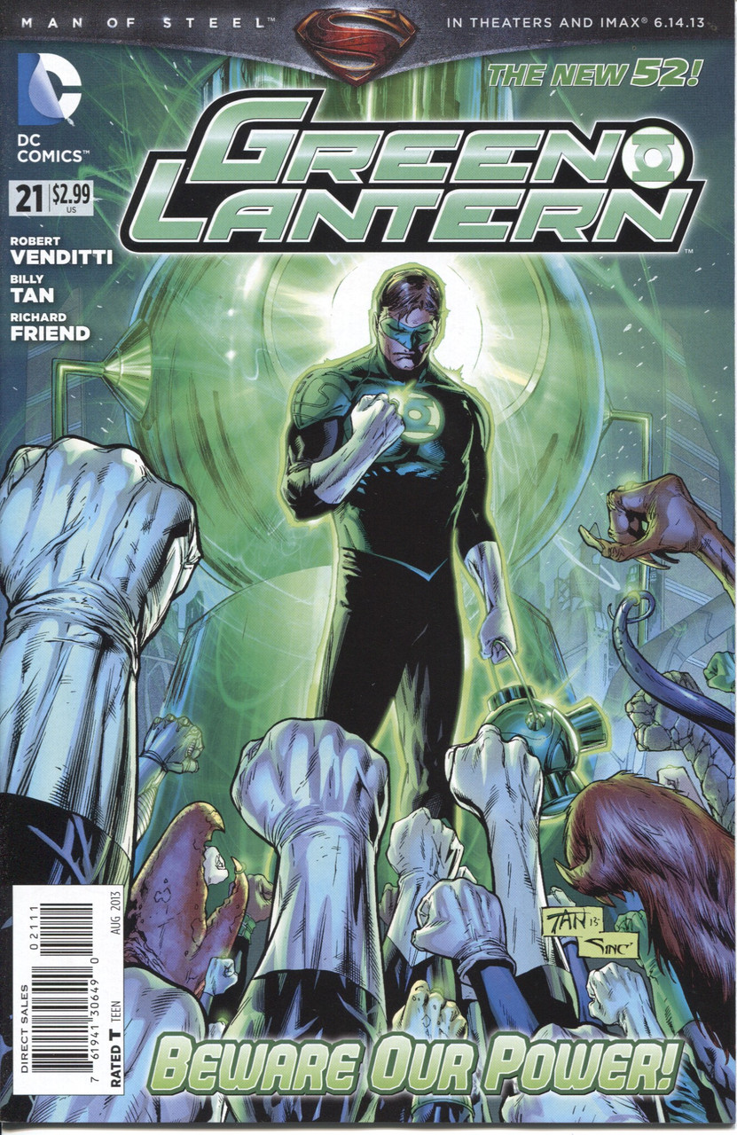 Green Lantern (2011 Series) #21 NM- 9.2