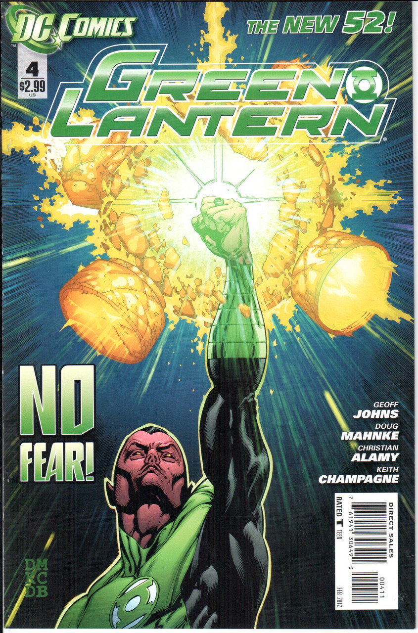 Green Lantern (2011 Series) #4 NM- 9.2