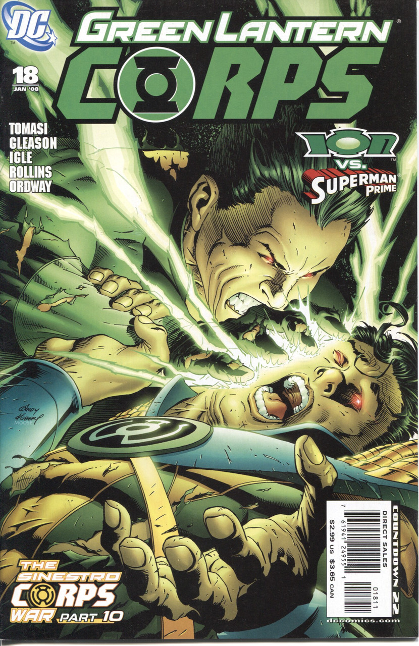 Green Lantern Corps (2006 Series) #18 NM- 9.2