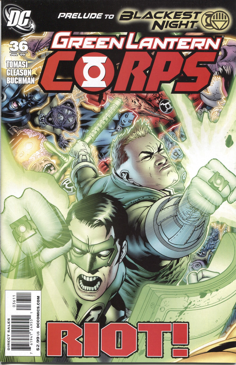 Green Lantern Corps (2006 Series) #36 NM- 9.2