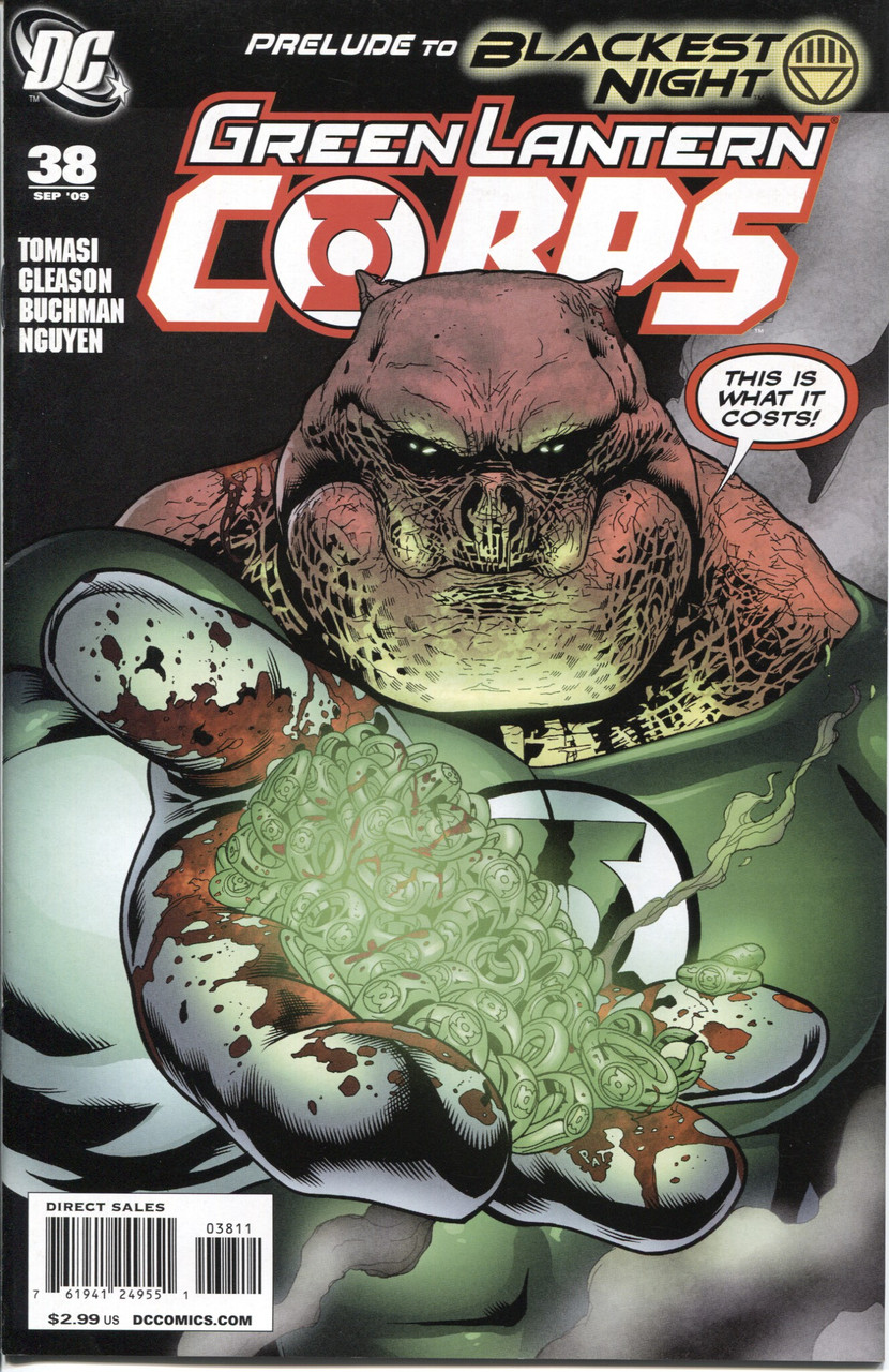 Green Lantern Corps (2006 Series) #38 NM- 9.2