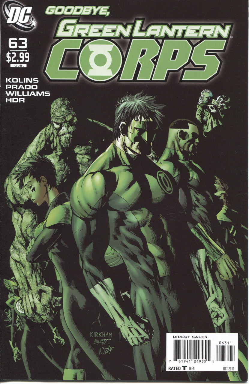 Green Lantern Corps (2006 Series) #63 NM- 9.2