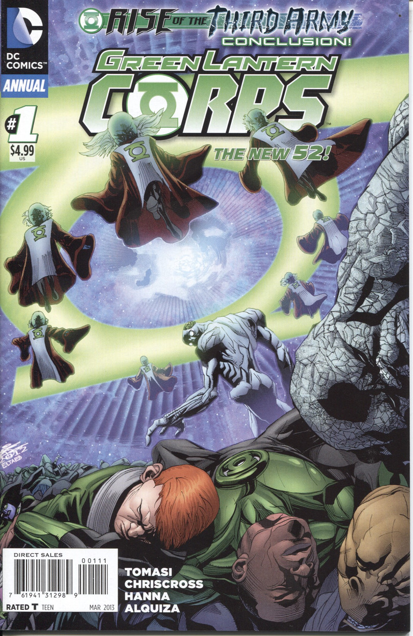 Green Lantern Corps (2011 Series) #1 Annual NM- 9.2